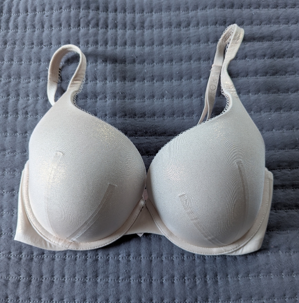 Victoria's Secret Bra 34D Champagne Sparkle